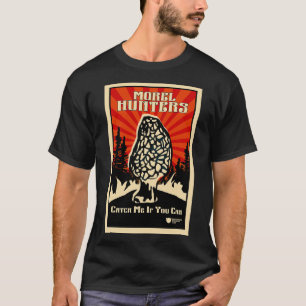 Camiseta Morel Mushroom Hunters Club Vintage Art Morel Mush