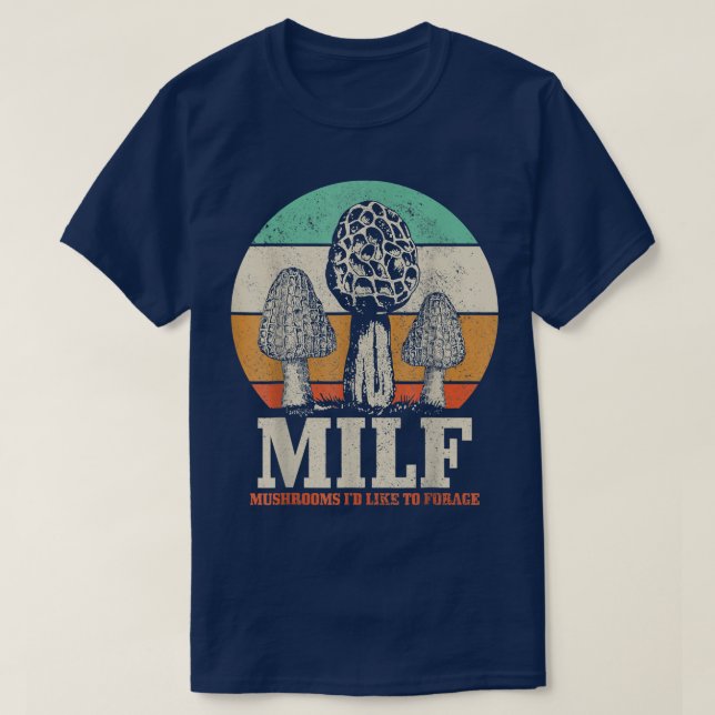 Camiseta Morel Mushroom Hunting M  (Frente do Design)