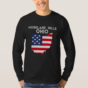 Camiseta Moreland Colinas Ohio EUA State America Viagem Ohi