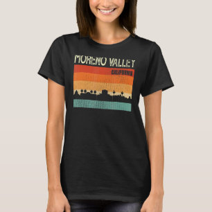 Camiseta Moreno Valley California Town Skyline