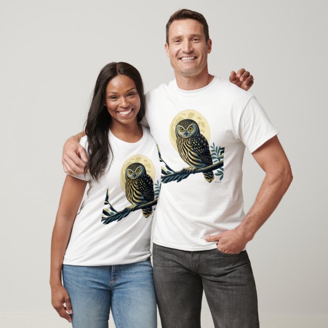 Camiseta Morepork Nova Zelândia (Unissex)