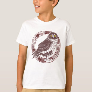 Camiseta Morepork Ruru - Pássaro da Nova Zelândia