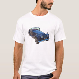 Camiseta Morgan 1964 mais o carro de 4 esportes convertível