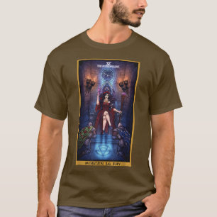 Camiseta Morgan Le Fay O Cartão Tarot Hierofílico Celtic Pa