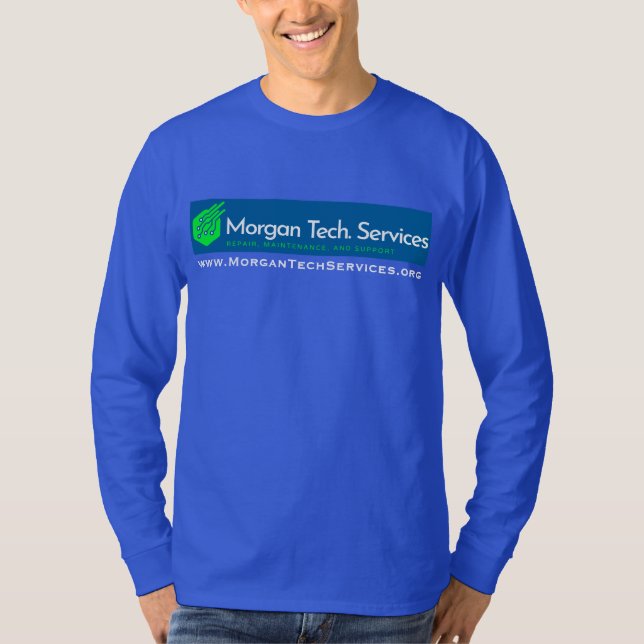 Camiseta Morgan Tech. Serviços Longa Duração (Frente)