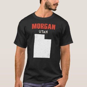 Camiseta Morgan Utah EUA Estado América Viagem Utahan