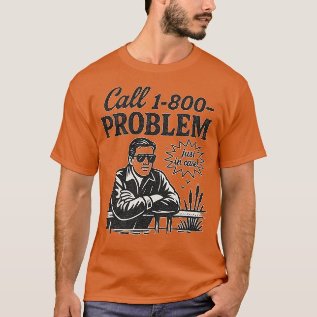 Camiseta Morgan Wallen 1-800-PROBLEM (Frente)