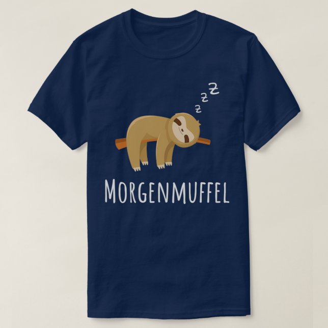 Camiseta Morgenmuffel (Frente do Design)