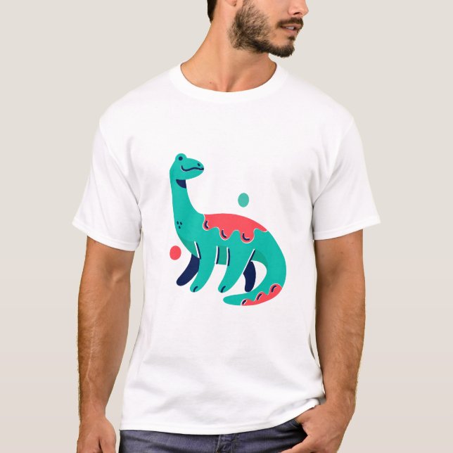 Camiseta Moriah Elizabeth, o dinossauro (Frente)