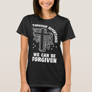 Camiseta Mormonismo Religioso Citação da Missão Floral Cros