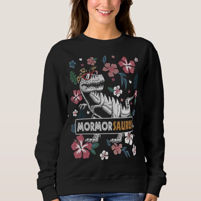 Camiseta Mormorsaurus Rex Avó Dinossaur Rex Mormor Sauru (Frente)
