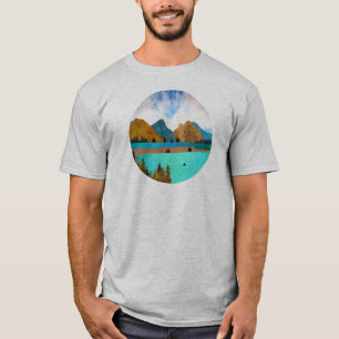 Camiseta Morning Lake Rower