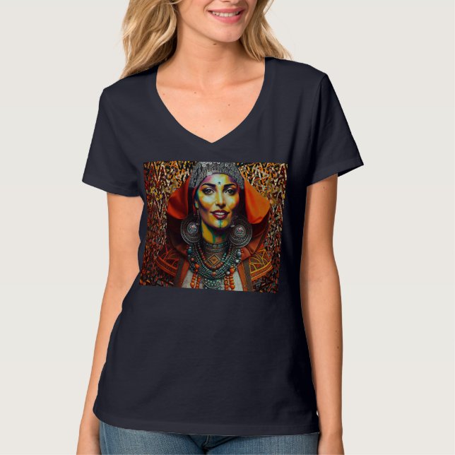 Camiseta Moroccan Amazigh Beauty v1 (Frente)