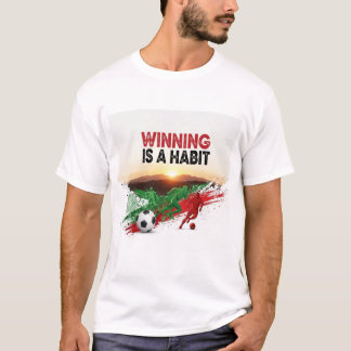 Camiseta Moroccan Flag Motivation & Champion Mindset Design