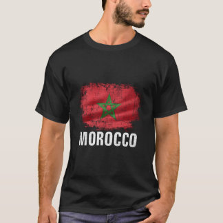Camiseta Morocco Flag For Moroccan