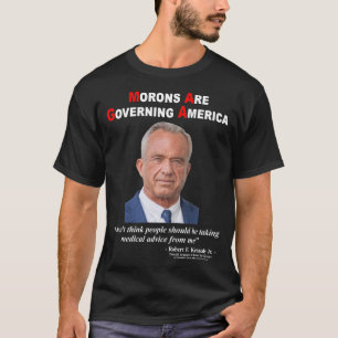 Camiseta Morons governam a América RFK Jr MAHA MAGA