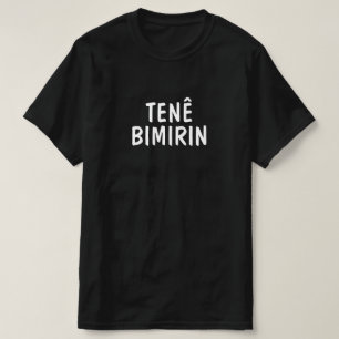 Camiseta Morra em curdo - tenê bimirin