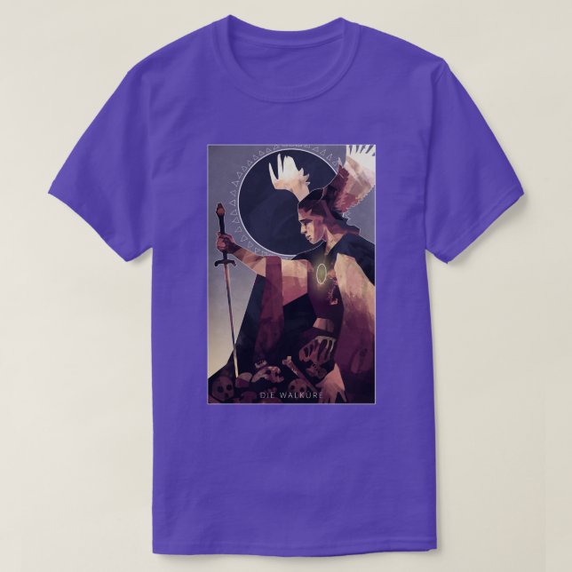 Camiseta Morre Walkure O Deus Da Guerra Valquíria (Frente do Design)