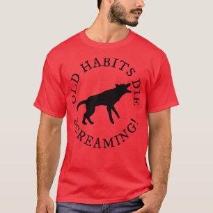Camiseta Morrendo de Hábitos Antigos Gritando Sujeira 2