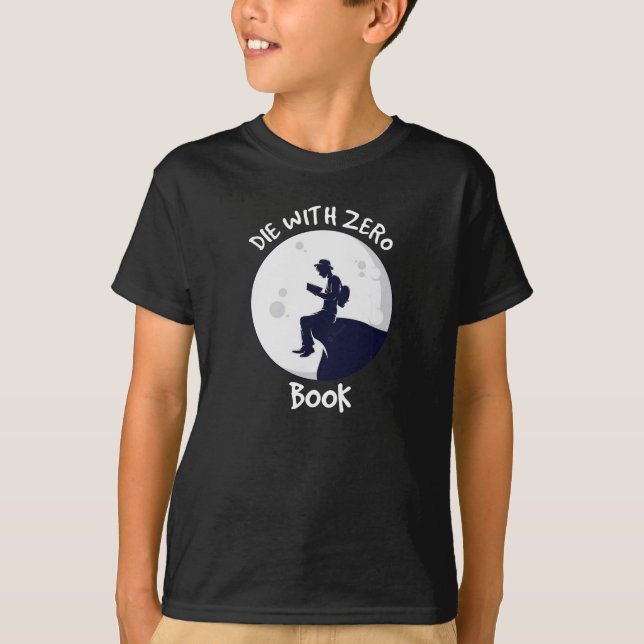 Camiseta Morrer com Livro Zero (Frente)