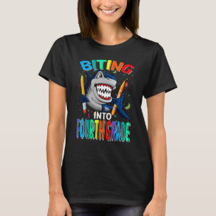 Camiseta Morrer No Quarto Ano De Volta Ao Tubarão Escolar