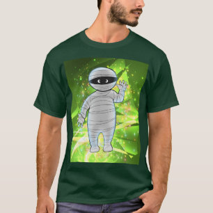 Camiseta Morris, a múmia em verde