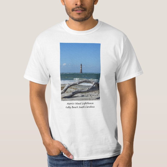 Camiseta Morris Farol E Árvore Restam (Frente)