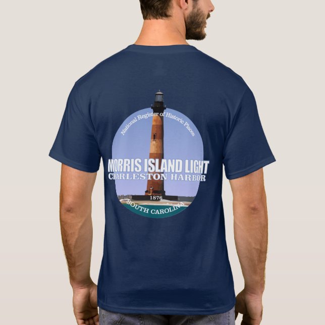Camiseta Morris Island Light (Verso)