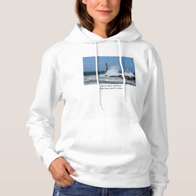 Camiseta Morris Island Lighthouse Splash (Frente)
