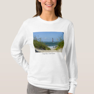 Camiseta Morris Island Lighthouse Walkway Long Sleeve T-Shi