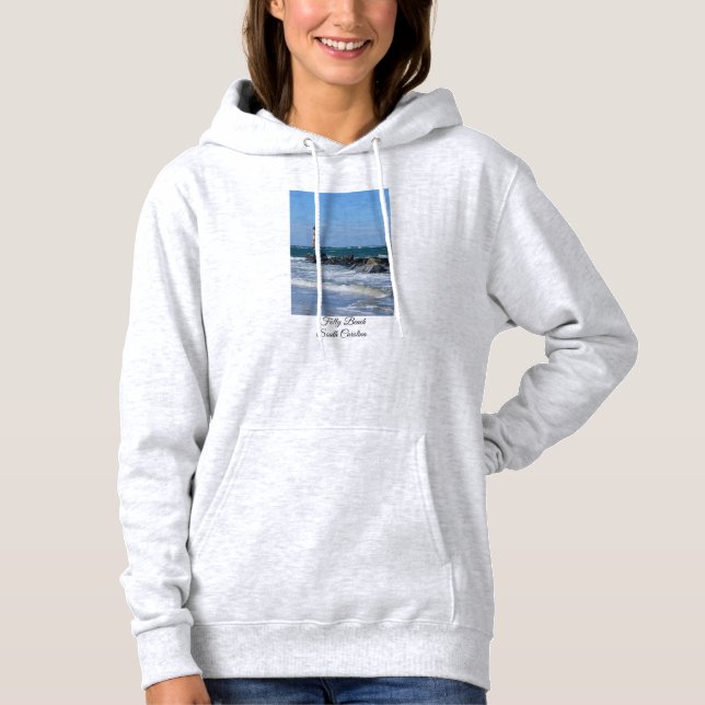 Camiseta Morris Lighthouse Folly Beach Hoodie (Frente)