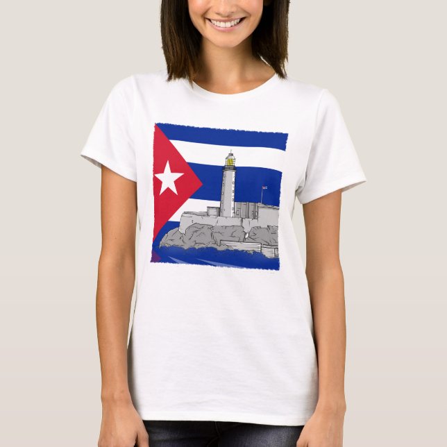 Camiseta Morro Castle em Havana (Frente)