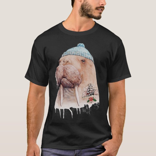 Camiseta Morsa Tatuada (Frente)
