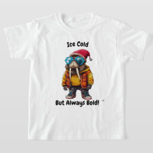 Camiseta Morsa Urbana com Estilo de Rua em Enverno