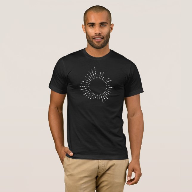 Camiseta Morse Code Alphabet (Frente Completa)