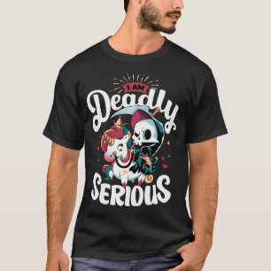 Camiseta Mortal - O Unicórnio Da Grim Reaper