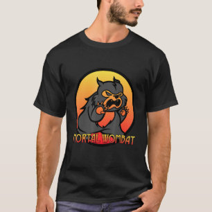 Camiseta Mortal Wombat - Um Jovem Australiano