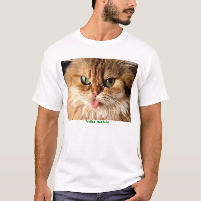 Camiseta Mortals insensatos! (Frente)