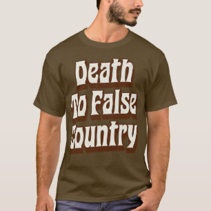 Camiseta Morte A Falsos Países