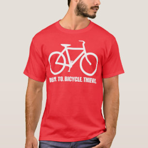 Camiseta Morte A Ladrões Bicicletas!