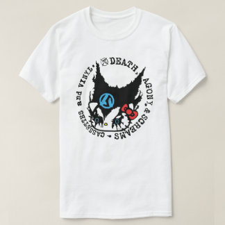 Camiseta Morte, Agonia e Gritares Cassetes e Vinil