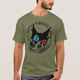 Camiseta Morte, Agonia e Gritares Cassetes e Vinil