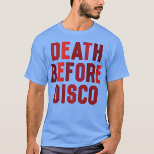 Camiseta Morte Antes Do Disco