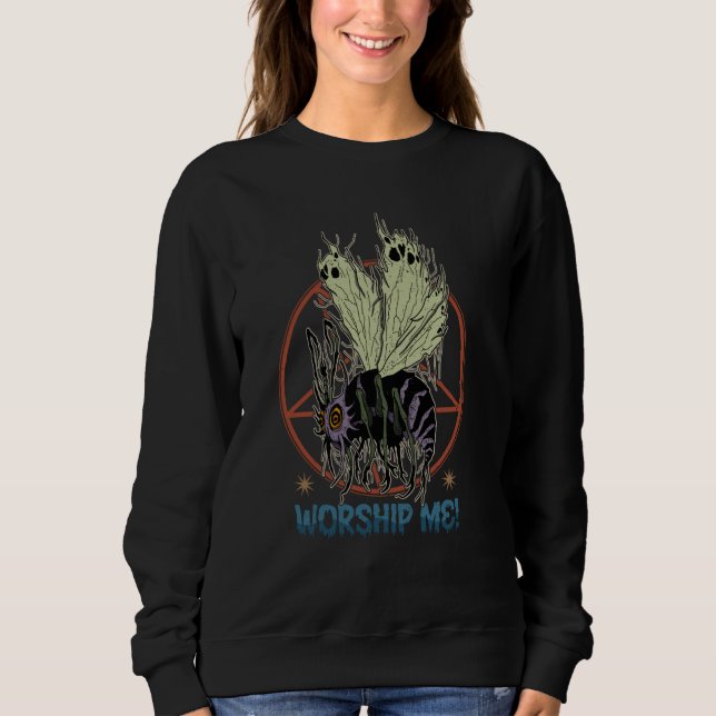 Camiseta Morte de beelzebub necro gótico satã oculta (Frente)