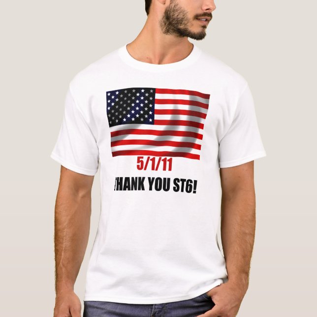 Camiseta morte de bin Laden (Frente)