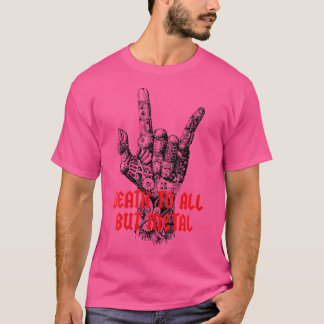 Camiseta Morte De Mulheres A Todos, Exceto A Metal - Chifre