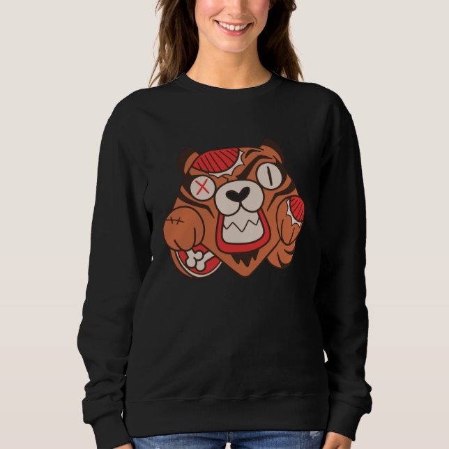 Camiseta Morte de zumbi tigre (Frente)