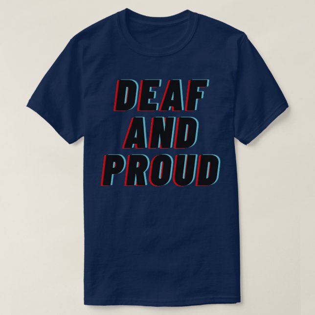 Camiseta MORTE E ORGULHO PARA A COMUNIDADE DOS surDOS 1 (Frente do Design)
