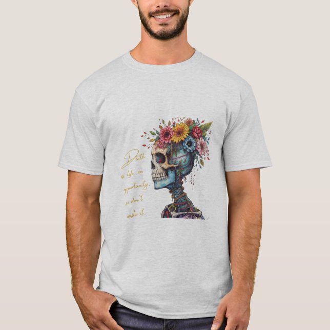 Camiseta Morte e vida (Frente)