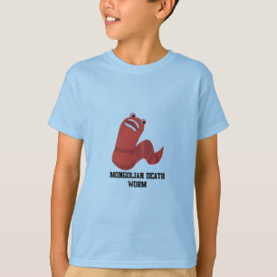 Camiseta Morte engraçada Wprm do Mongolian dos desenhos